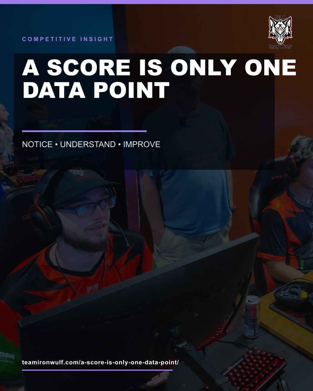 A Score Is Only One Data Point