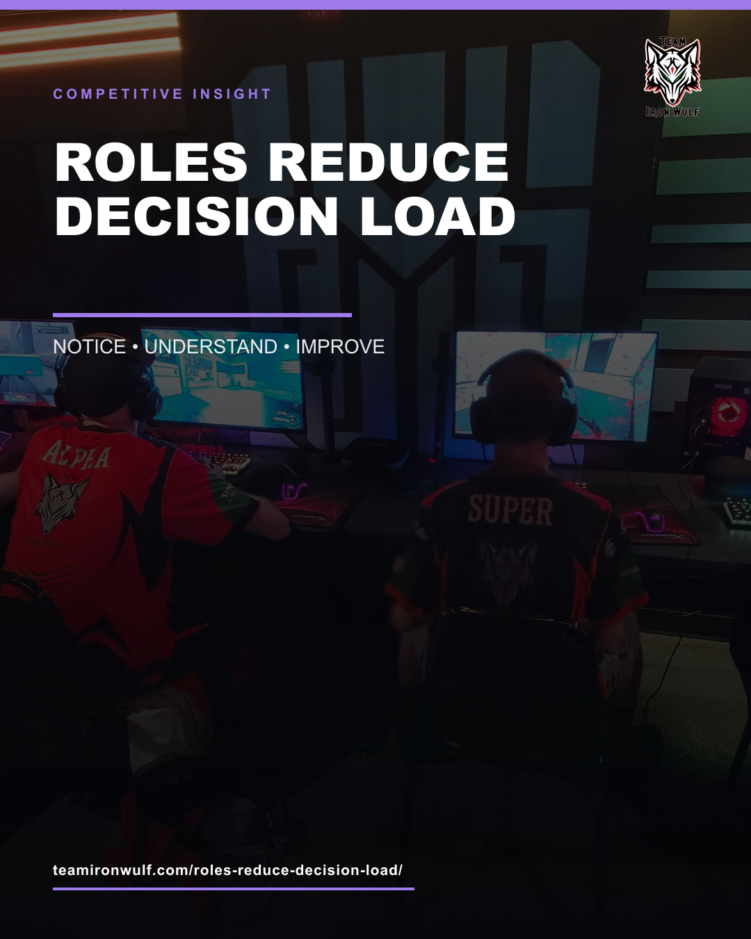 Roles Reduce Decision Load