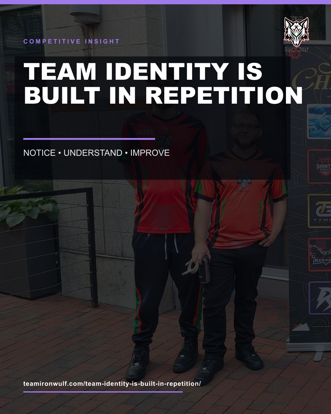 Team Identity Is Built in Repetition