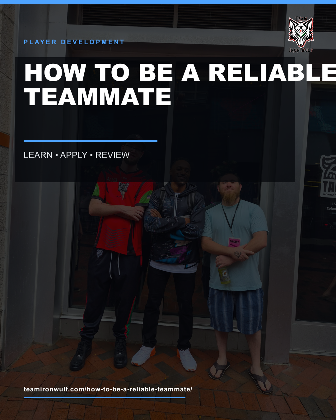 How to Be a Reliable Teammate